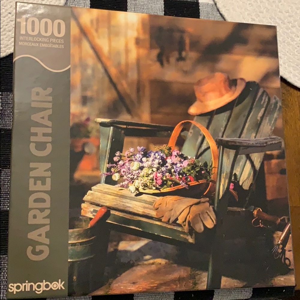 1000 Piece Garden Chair Puzzle